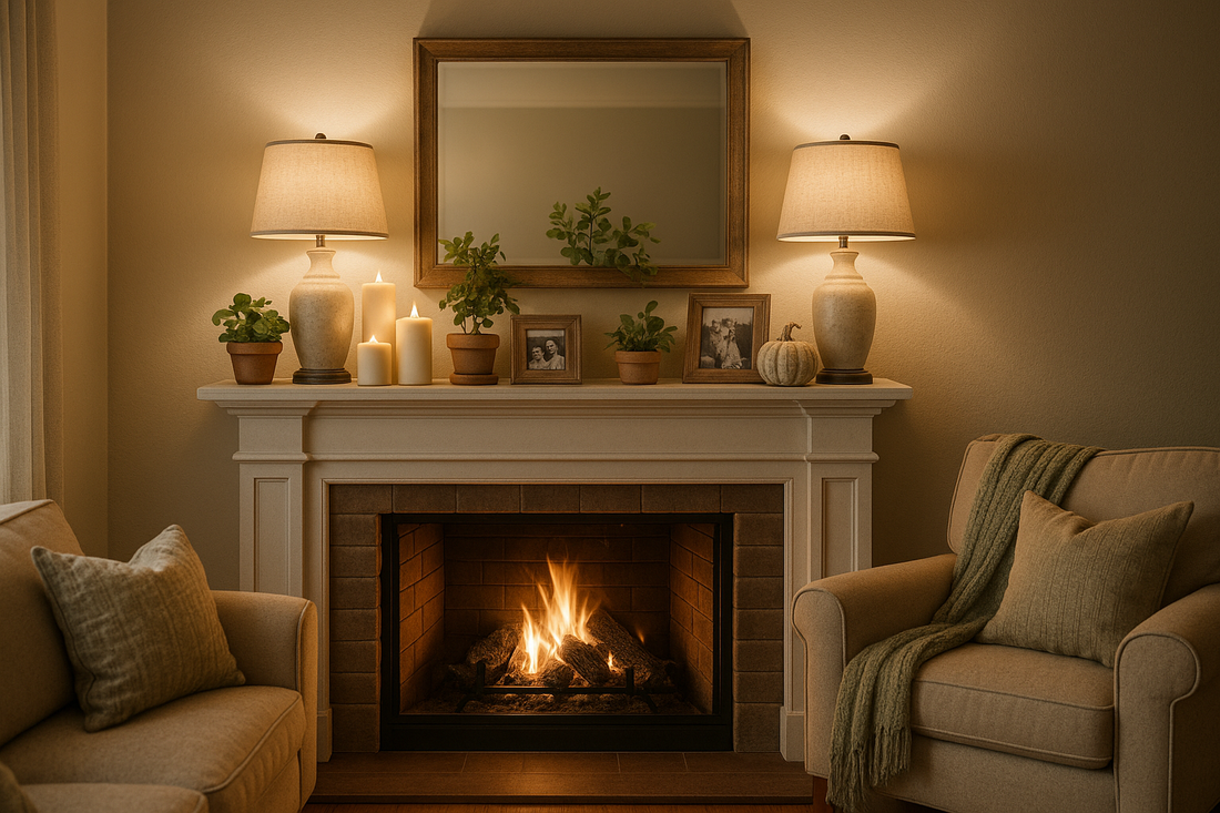 Decorating Around a Fireplace: Tips & Tricks