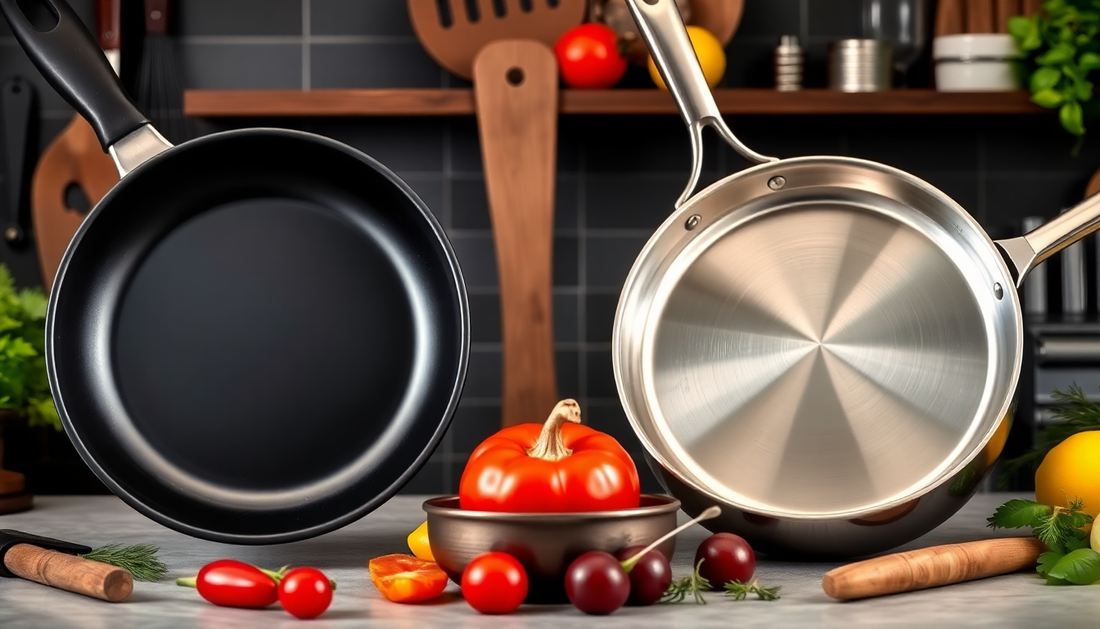 Nonstick vs. Stainless Steel Cookware: Which Is Better for You?
